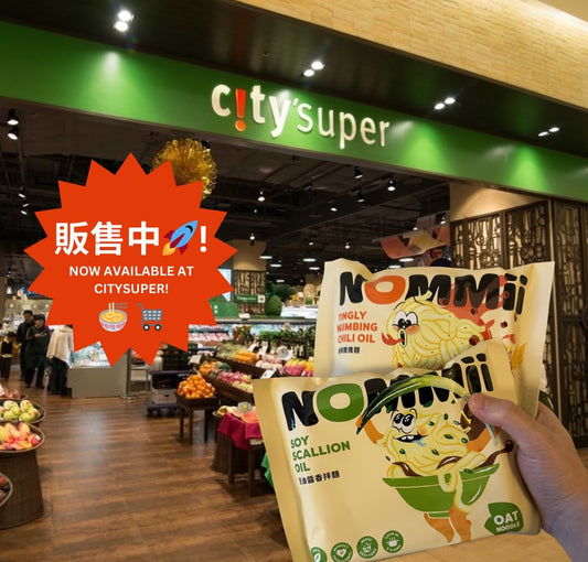 NOMMii Noodles available at Citysuper