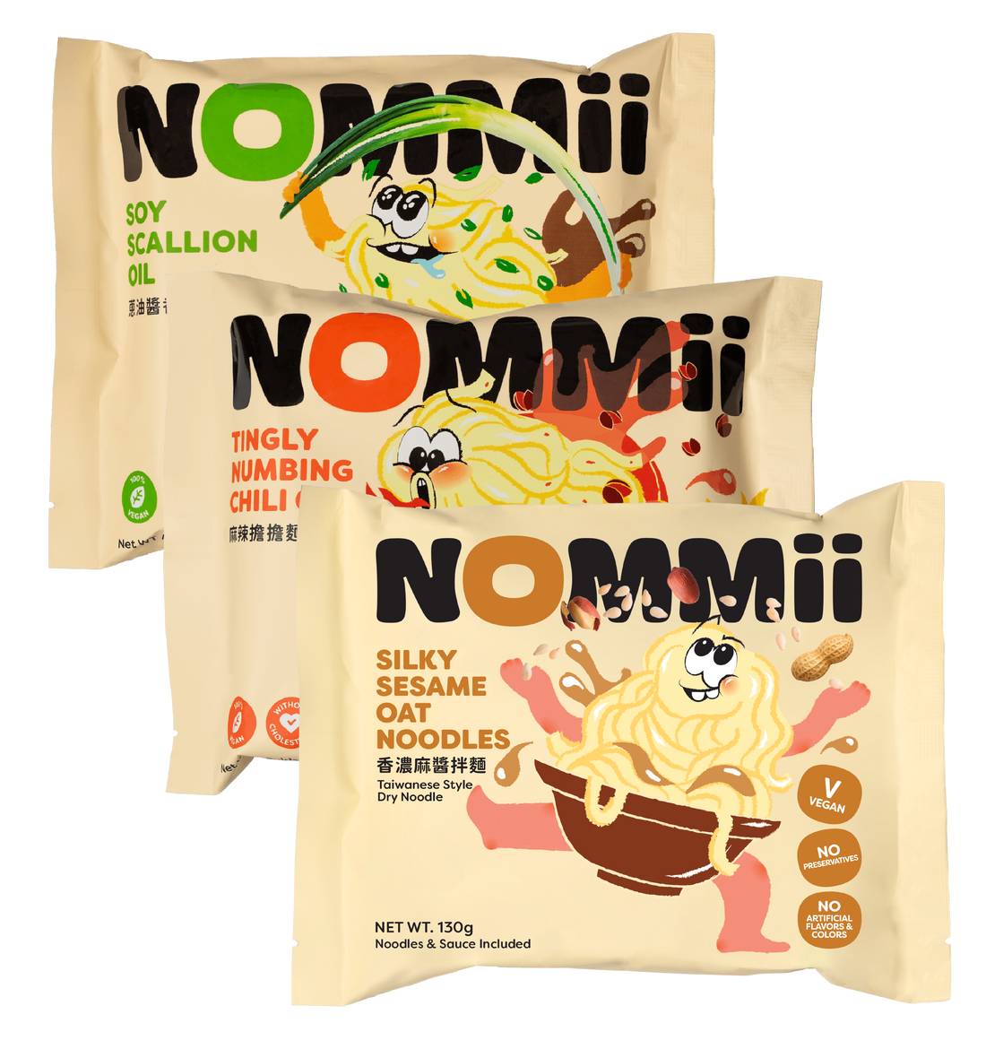 NOMMii Noodles Variety Pack