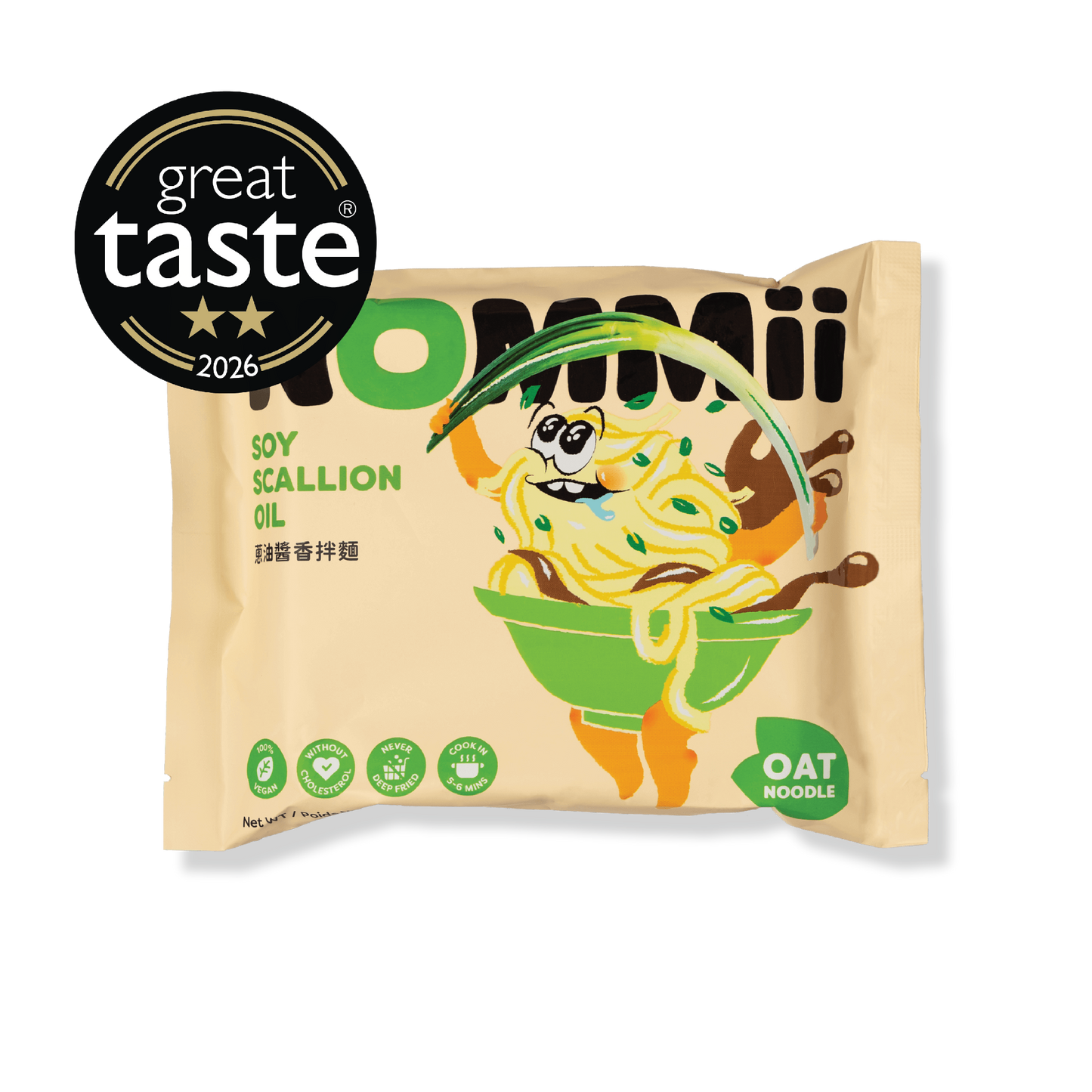 Soy Scallion Oil Oat Noodles