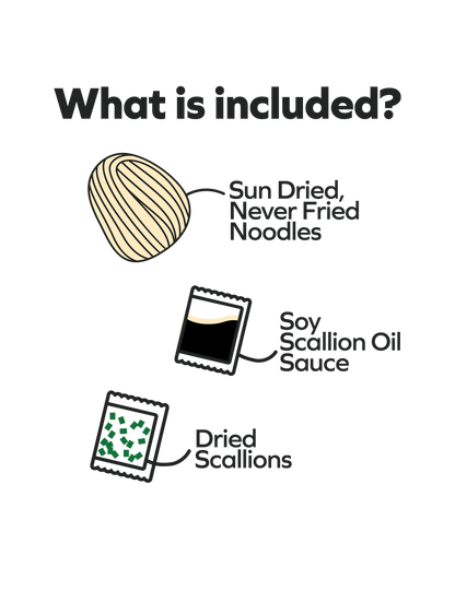 Soy Scallion Oil Oat Noodles