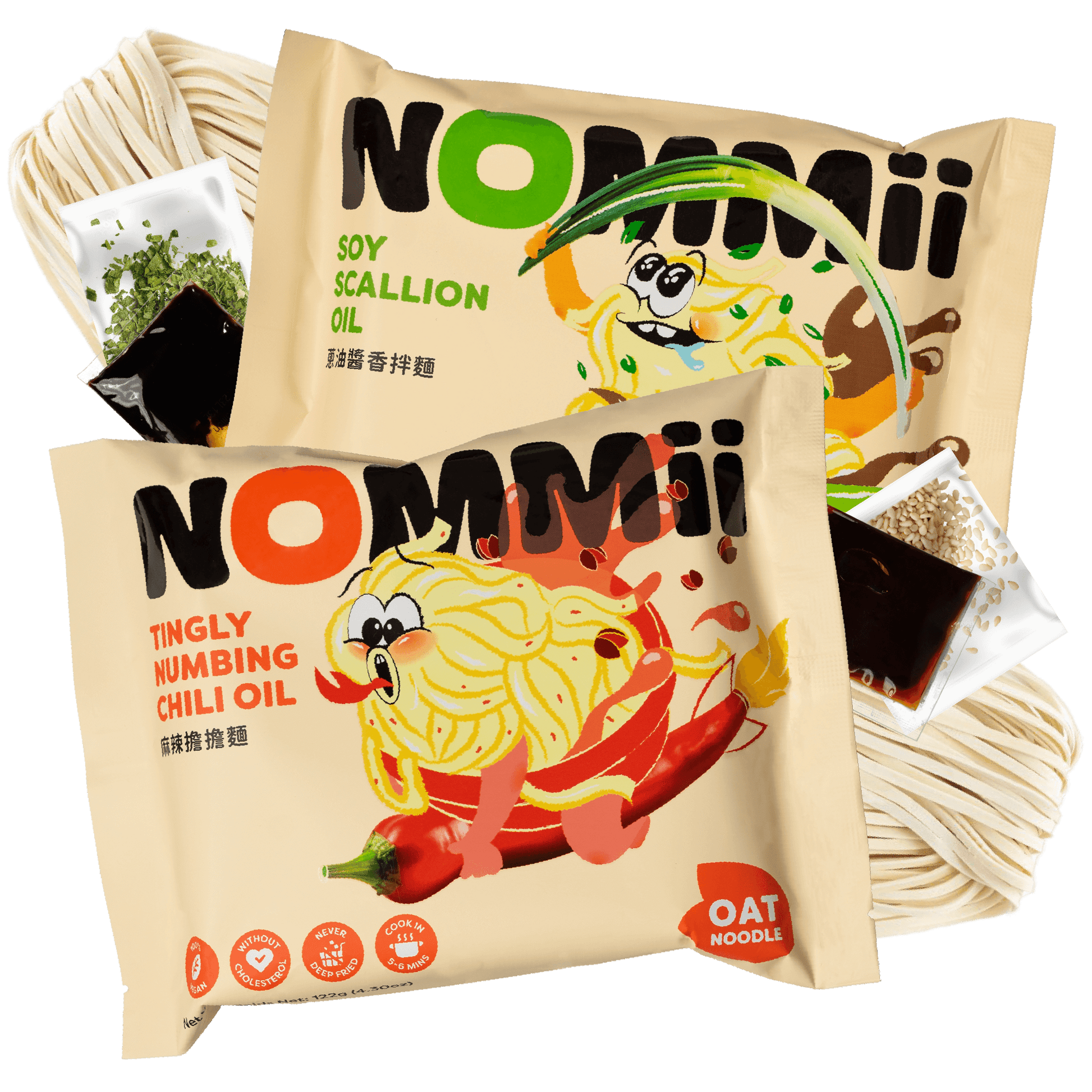 [Pre-Order] Noodles Variety Pack (8-Pack) - NOMMii